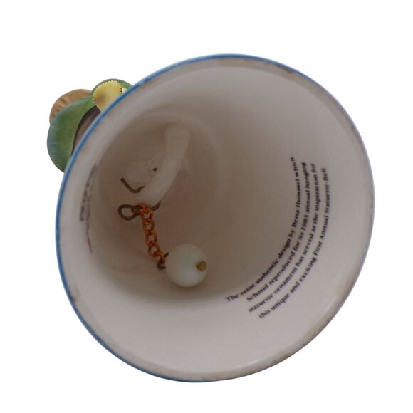 VTG Hummel Schmid 1984 First Annual Statuette-Bell " HARK THE HERALD" Boy *READ* - Picture 8 of 9